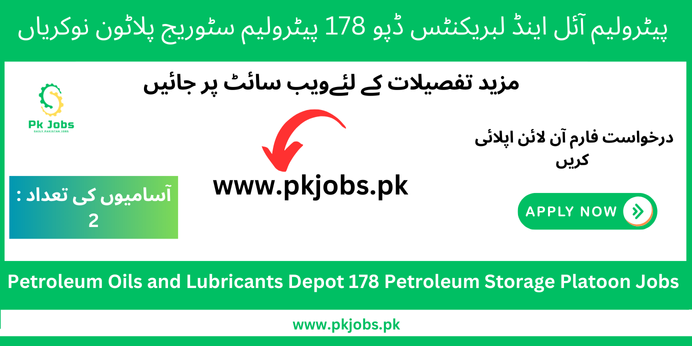 Petroleum Oils and Lubricants Depot 178 Petroleum Storage Platoon Jobs