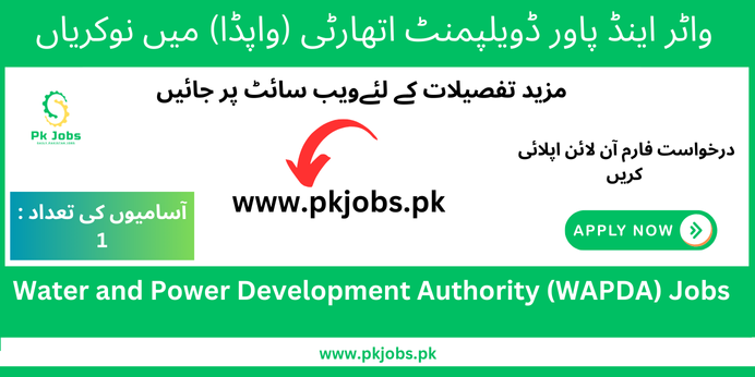 Water and Power Development Authority (WAPDA) Jobs